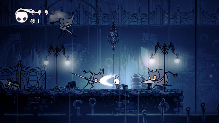 Геймплей Hollow Knight